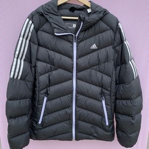 Adidas Women’s Puff Jacket in Navy